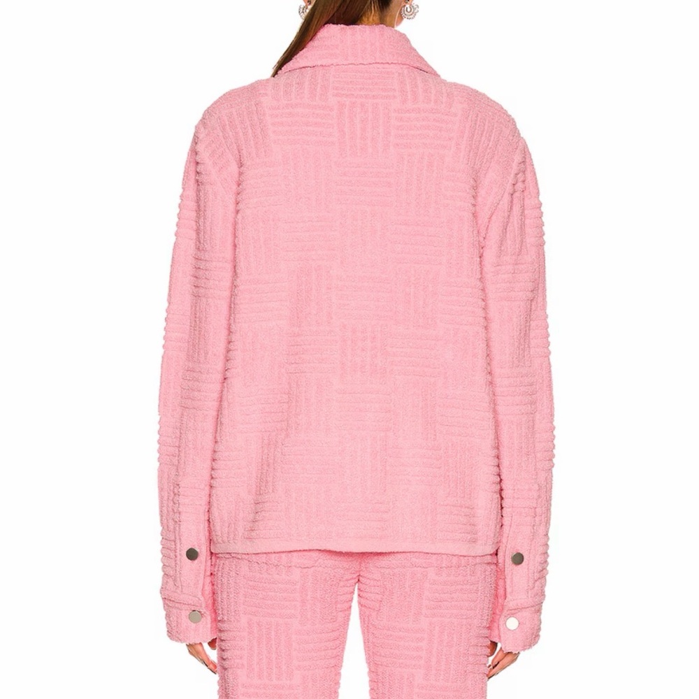 Nwot Bottega Veneta Sz 40 Jacquard Towelling 3 Piece Set/ Bubble Gum Pink View 2